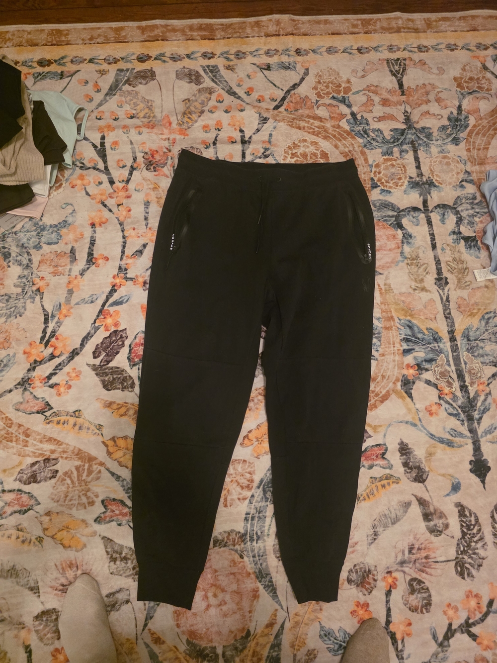 Spyder Black Men's Jogger Sweatpants